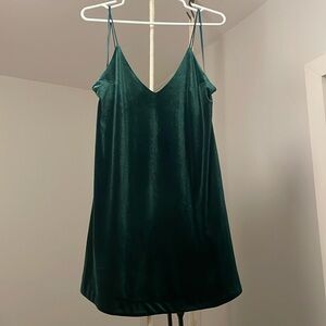 Mini Velvet Dress